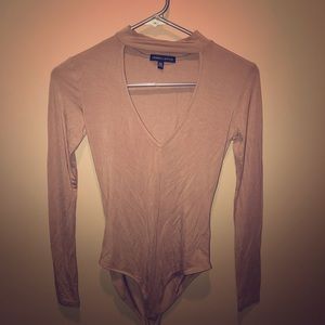 NEVER WORN tan body suit!!